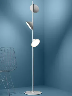 Stojací lampa LED Axolight Orchid, bílá Zlevněný