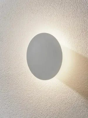 Cenově Výhodný Escale Blade LED nástěnné světlo bílá matná Ø 18cm