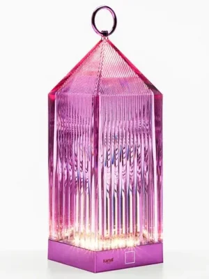 Kartell Lantern LED stolní lampa, fialová IP54 Nejlepší Cena