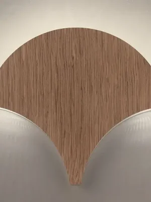 Nejlepší Volba LED nástěnné světlo Palm, ořech