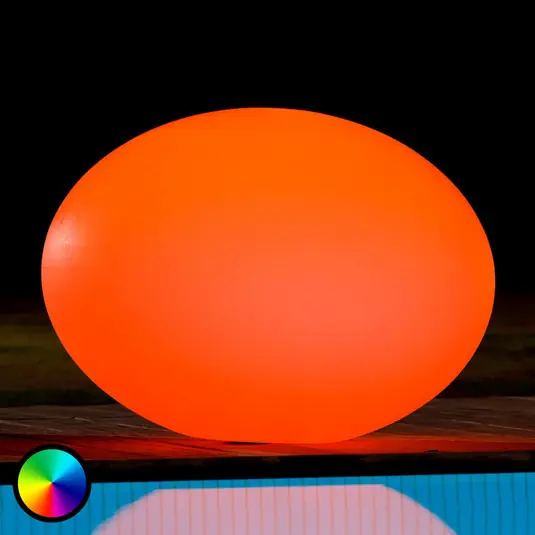 Plovoucí LED dekorativní světlo Flatball L Ověřený