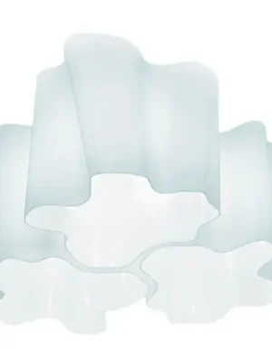 Cenová Bomba Stropní světlo Artemide Logico, 3 ramena, 120°, 45x45 cm