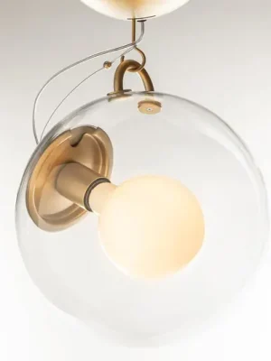 Artemide Miconos skleněné stropní světlo mosaz Nízká Cena