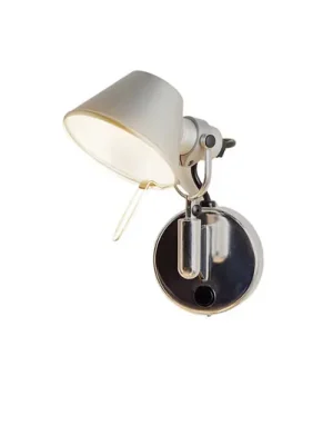 Artemide Tolomeo Micro Faretto LED nástěnné světlo, 3 000 K, šedé Značkový