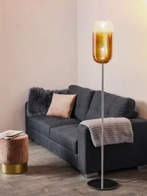Poslední Šance Artemide Gople stojací lampa měď/stříbrná