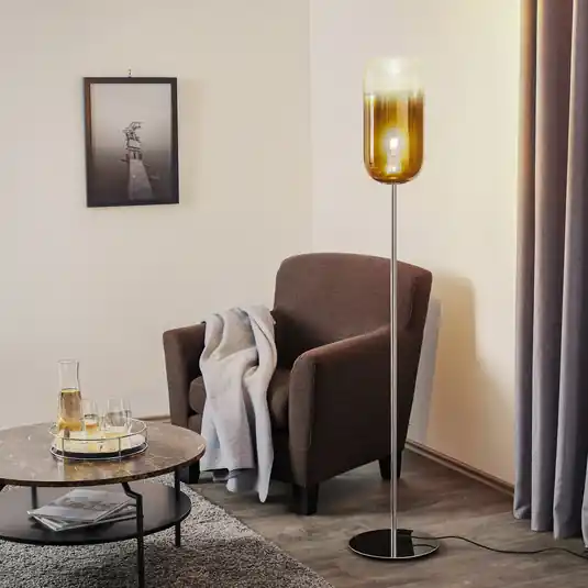 Koupit Online Artemide Gople stojací lampa bronz/stříbrná