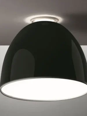 Artemide Nur Mini Gloss stropní světlo, černá Levný