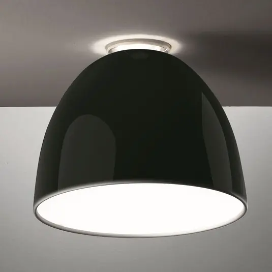 Artemide Nur Mini Gloss stropní světlo, černá Levný