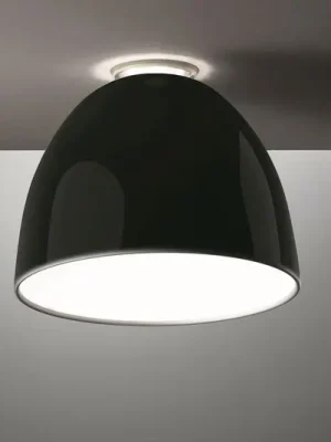 Nejprodávanější Artemide Nur Mini Gloss LED stropní světlo, černá