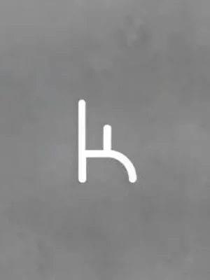 Nejprodávanější Artemide Alphabet of Light malé písmeno k