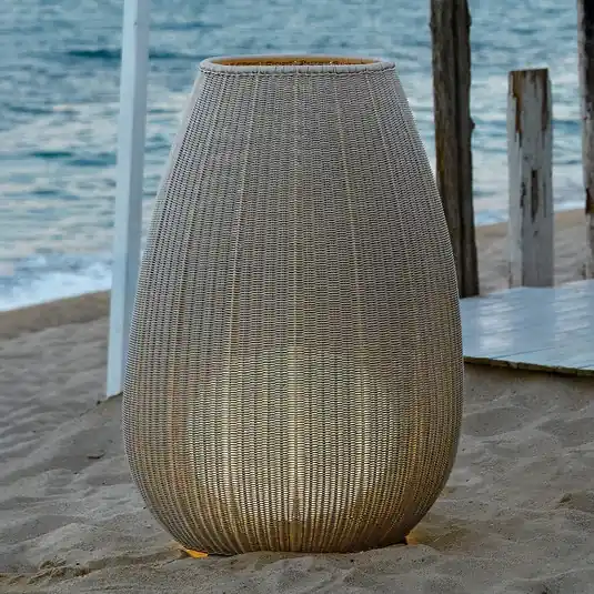 Přímo Od Výrobce Bover Amphora 02 - Patio light, světle béžová