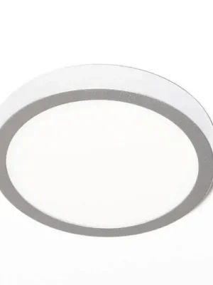 LED stropní světlo Vika, kulaté, titan mat, Ø 18cm Pouze Dnes