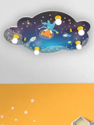 Objednat Nyní Stropní světelný obraz mrak Space Mission, modrá