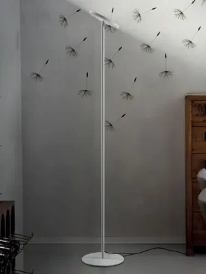 Bezpečná Platba Stojací lampa LED Joshua v bílé