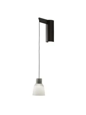 Bover LED nástěnné světlo Drip A/01, matné sklo, 2 700 K Nejlepší Cena