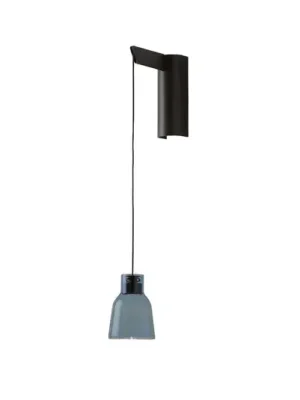 Oblíbený Nástěnné světlo Bover LED Drip A/01, modré, sklo, 2 700 K