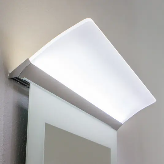Akce Plošné LED svítidlo nad zrcadlo Angela IP44, 50 cm