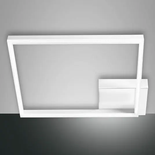LED stropní svítidlo Bard 42x42cm 1zdr., bílé Nejlepší Volba