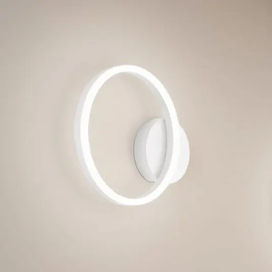LED nástěnné světlo Giotto, jeden zdroj, bílá Nejlepší Volba