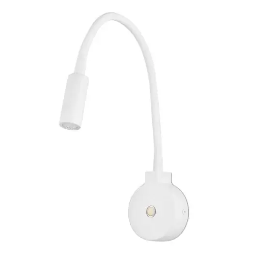 Nástěnné svítidlo Pixie LED s ohebným ramenem, bílé Rychlé Dodání