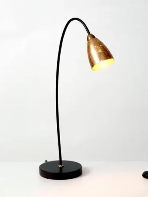 Tovární Cena Stolní lampa Alice, stínidlo zlaté