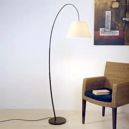 Nejprodávanější Jemná stojací lampa Bambus oblouk