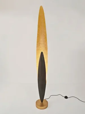 Kup Teď Stojací lampa Lingua, zlatá