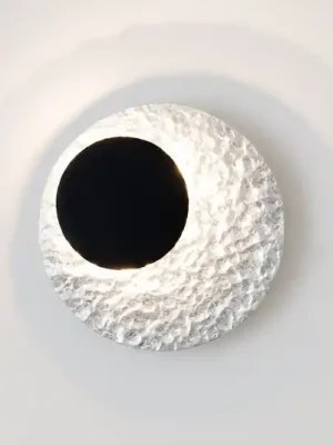 LED nástěnné světlo Infinity, stříbrná, Ø 20 cm Speciální Cena
