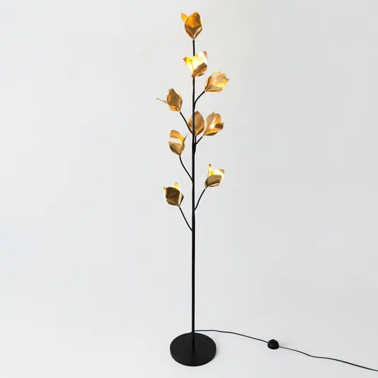 Stojací lampa Poesia, devět světel Poslední Šance