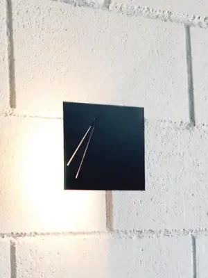 Bezpečná Platba Knikerboker Des.agn designové nástěnné světlo čerň