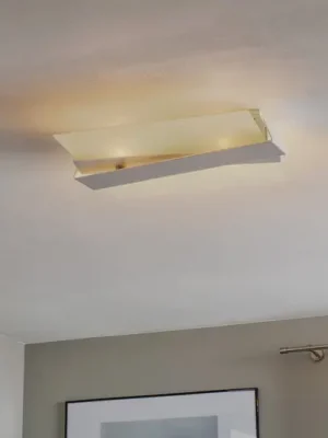 Levný Stropní světlo Zig Zag bílé