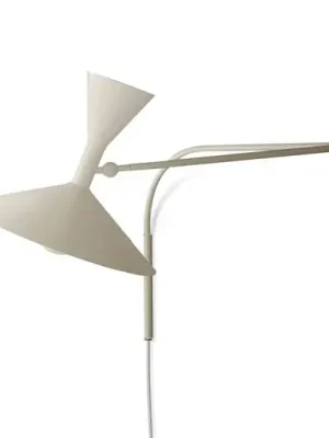 Nemo Lampe de Marseille nástěnné světlo, bílé Autentický