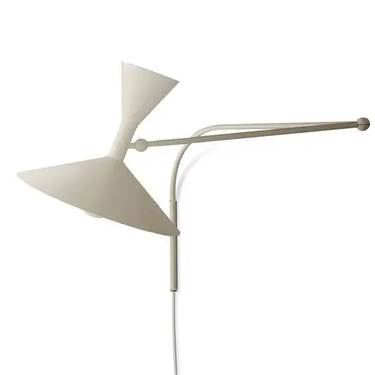 Nemo Lampe de Marseille nástěnné světlo, bílé Autentický