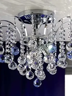 Třpytivé křišťálové stropní světlo LENNARDA, 42 cm Vysoce Kvalitní