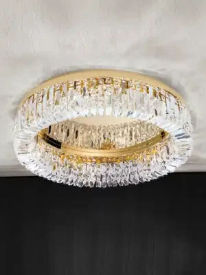 Nová Kolekce Křišťálové stropní svítidlo Ring - 59 cm