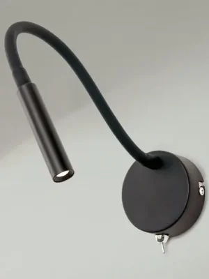 Flexibilní LED nástěnné světlo Colin v černém Odeslání Ihned