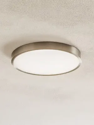 Dokud Zásoby Vydrží Stropní svítidlo Bully LED, matný nikl, Ø 24 cm