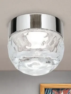 Nejprodávanější LED stropní světlo Ball jeden zdroj, nikl, kulaté