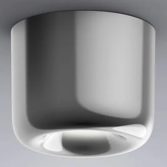 Rychlé Dodání serien.lighting Strop do dutiny L, lesklý hliník