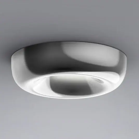 Sleva serien.lighting Cavity Recessed L, lesklý hliník