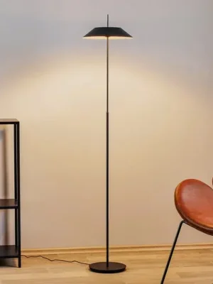 Akční Cena Vibia Mayfair – LED stojací lampa, grafitově šedá