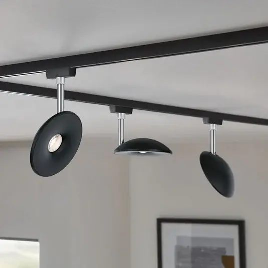 Autentický Paulmann URail LED spot Sphere 2 700K černý