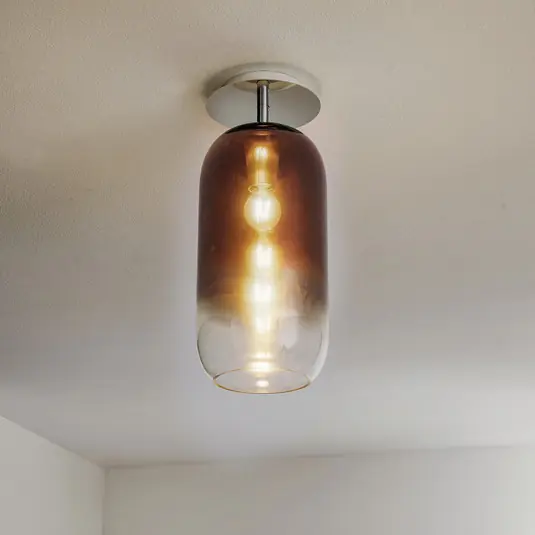Akční Nabídka Artemide Gople stropní světlo bronz/stříbrná