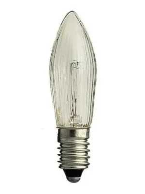 Finální Výprodej E10 3W 55V náhradní žárovka 3 ks tvar svíčky