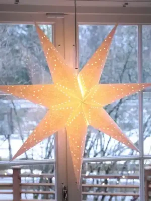 Cenový Hit Dekorativní lampa Sensy Star sedmicípá