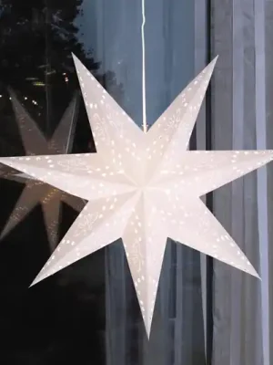 Závěsná papírová hvězda Romantic Star Nejlepší Cena