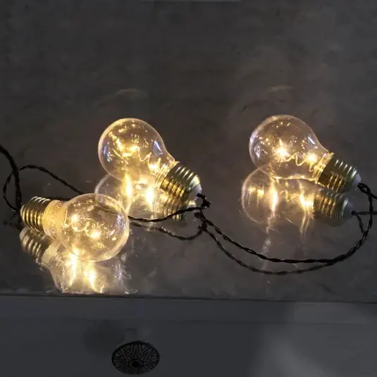 LED světelný řetěz Glow Battery s pěti zdroji Nejprodávanější