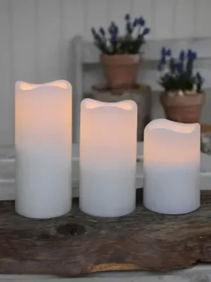 Cenová Bomba Sada 3ks LED svíčky pro venkovní použití