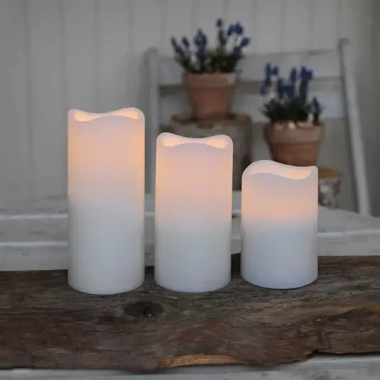 Cenová Bomba Sada 3ks LED svíčky pro venkovní použití