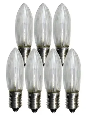 Časově Omezené Náhradní žárovka LED E10 0,2W 2 100K 7-pack